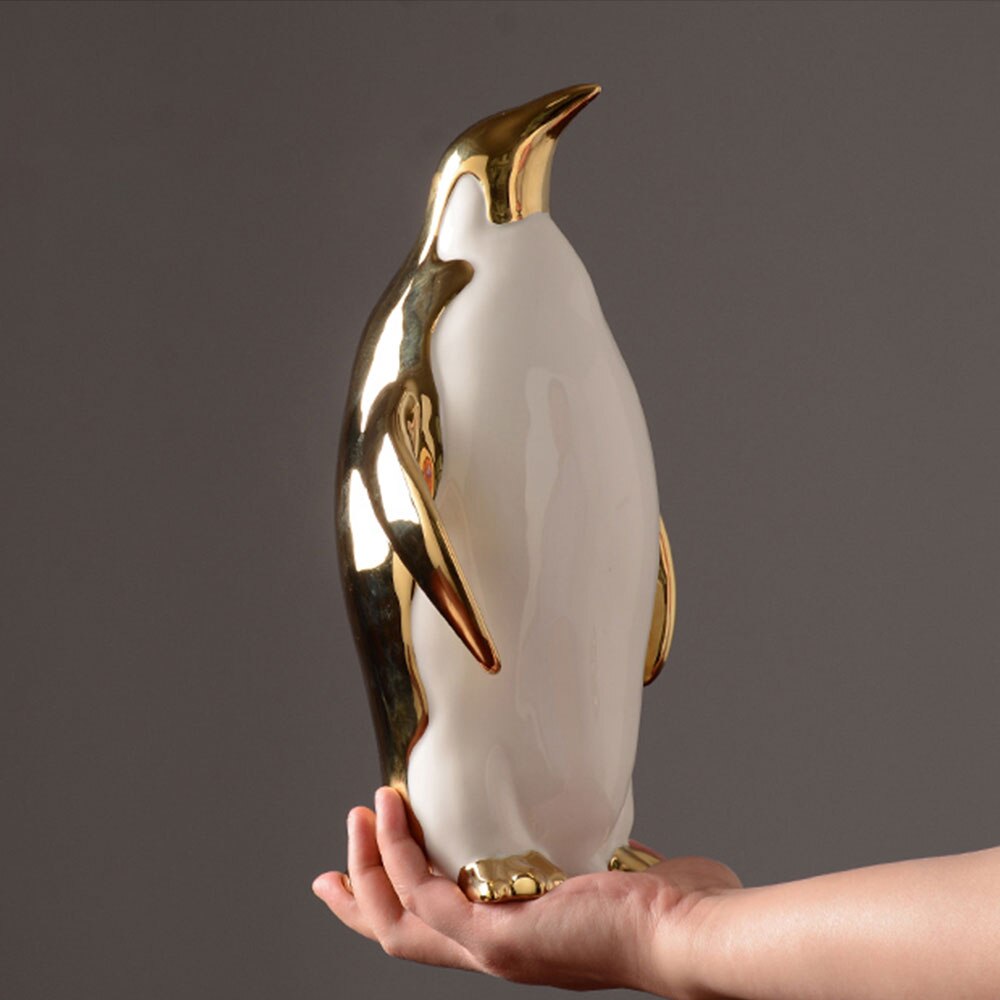 Creative Golden Penguin