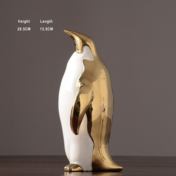 Creative Golden Penguin