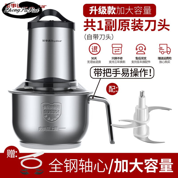 Automatic Stainless Steel Meat Grinder