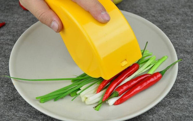 Manual Hand Scallion Chive Mint Cutter